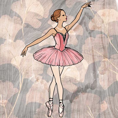 realistic ballerina
