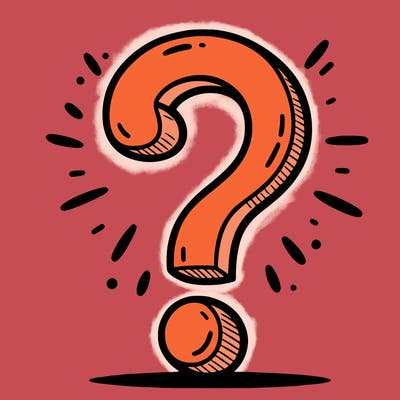 question mark