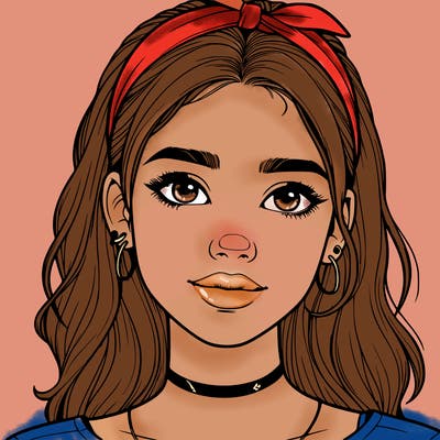 realistic teenage girl