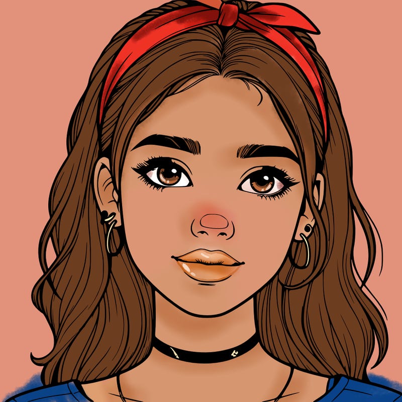 realistic teenage girl