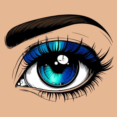 realistic eye