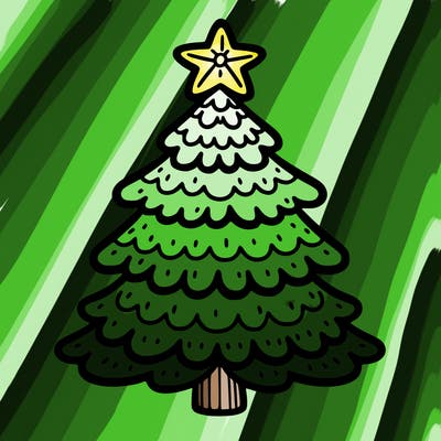 a beautiful christmas tree