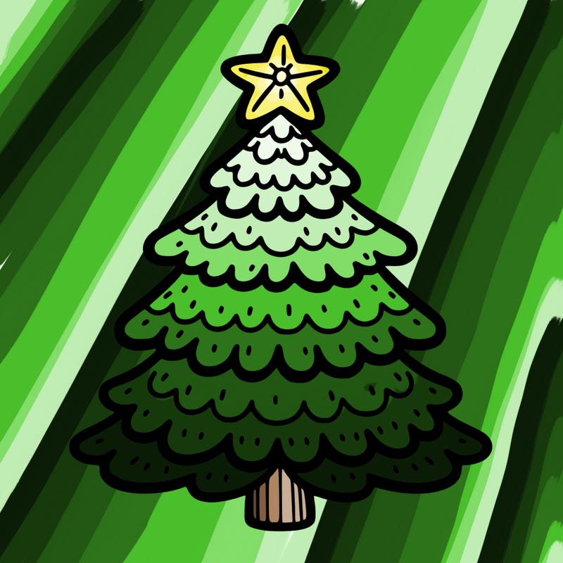 a beautiful christmas tree