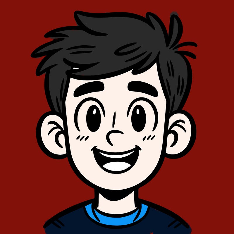 a guy that looks happy