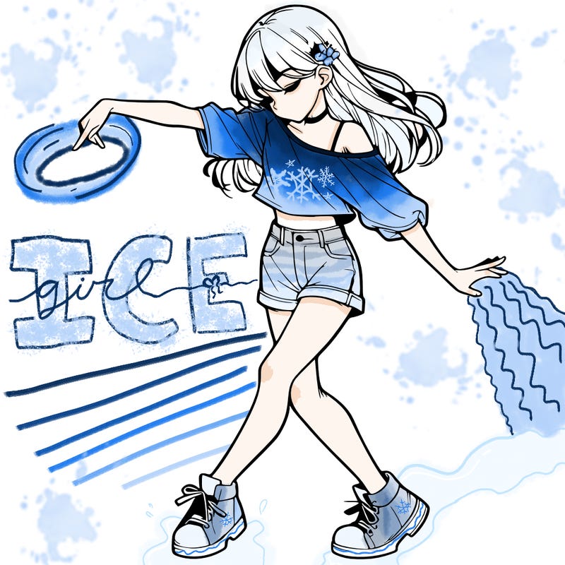 realistic girl danceing