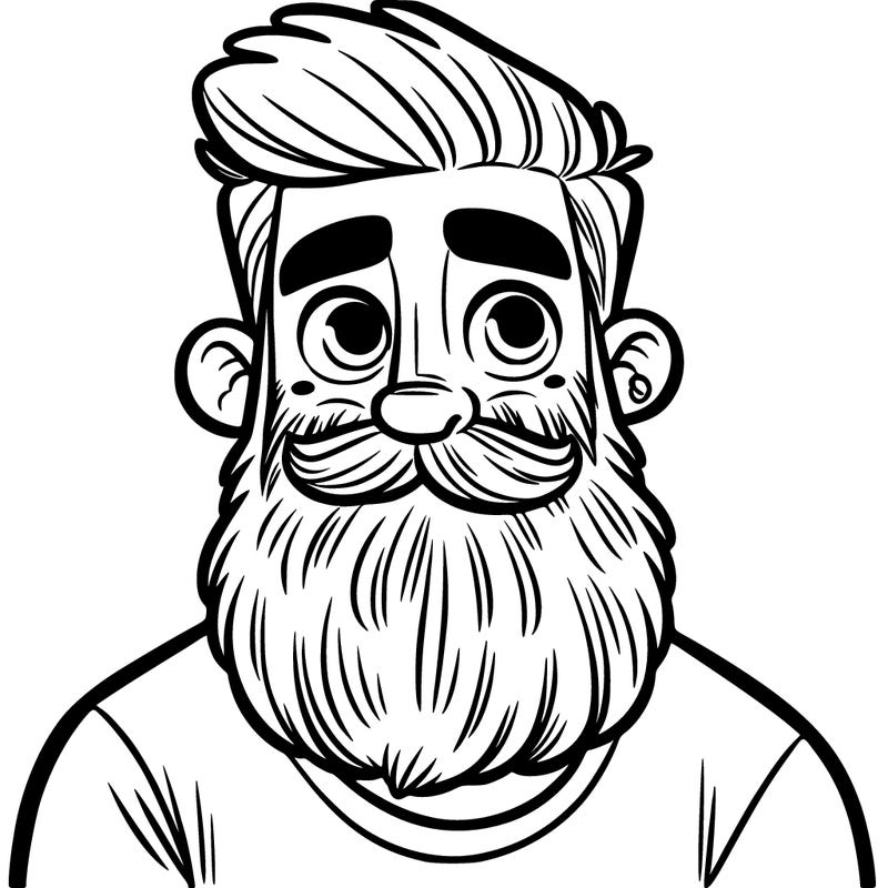 guy with big beard