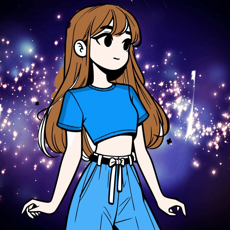 girl in a cute crop top