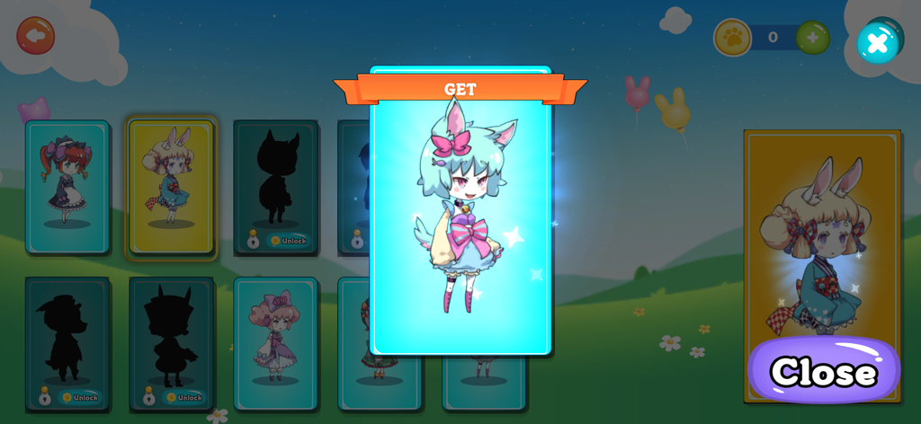 New character unlocked in the PianoTouch music learning app