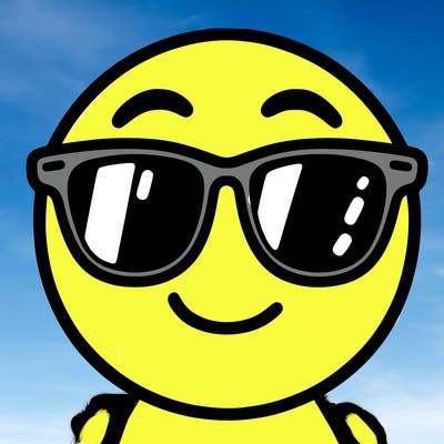 emoji with sunglasses