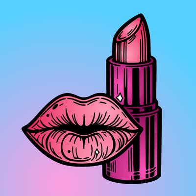 lips and lipstick