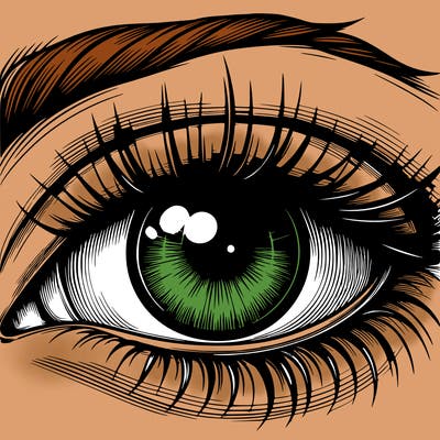 realistic eye