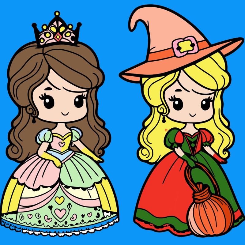 princess as a witch
