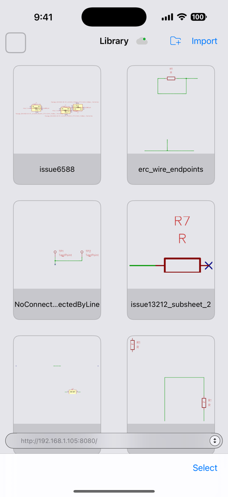 KiCAD 스키매틱 뷰어 | 전문 모바일 회로 설계 검토