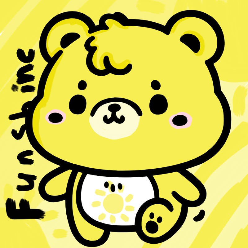 a simple cute little bear