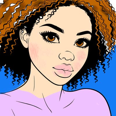 realistic black girl