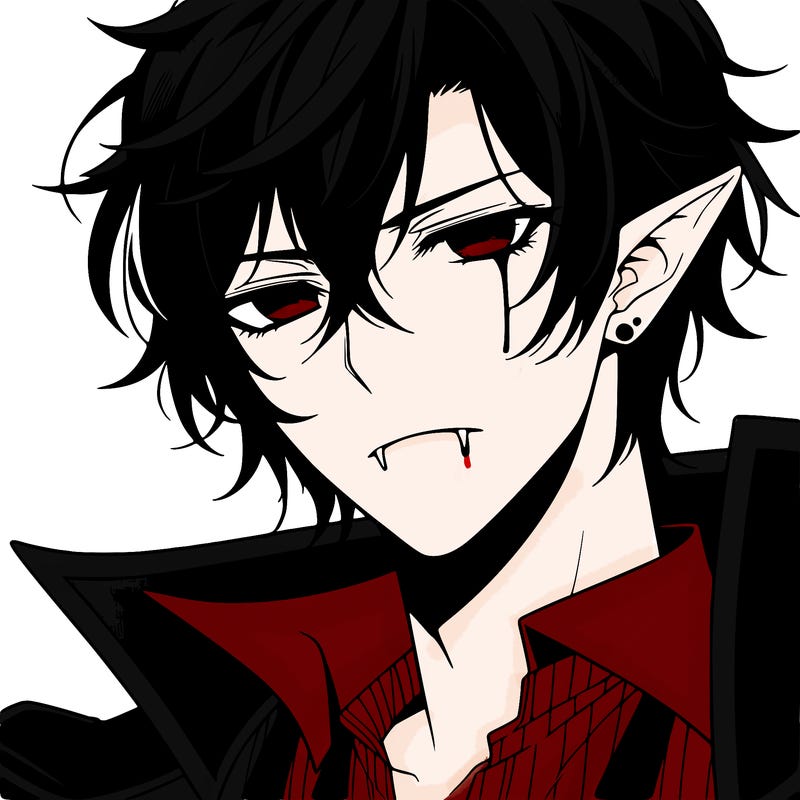 hot vampire anime guy