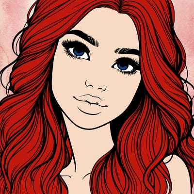 beautiful realistic girl