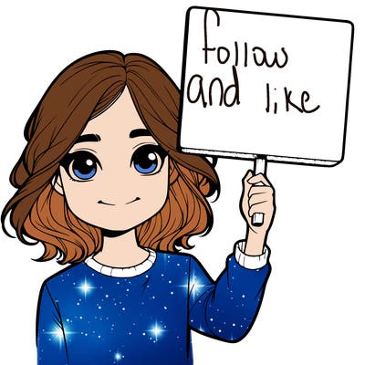 realistic girl holding up a sign