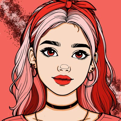 realistic teenage girl