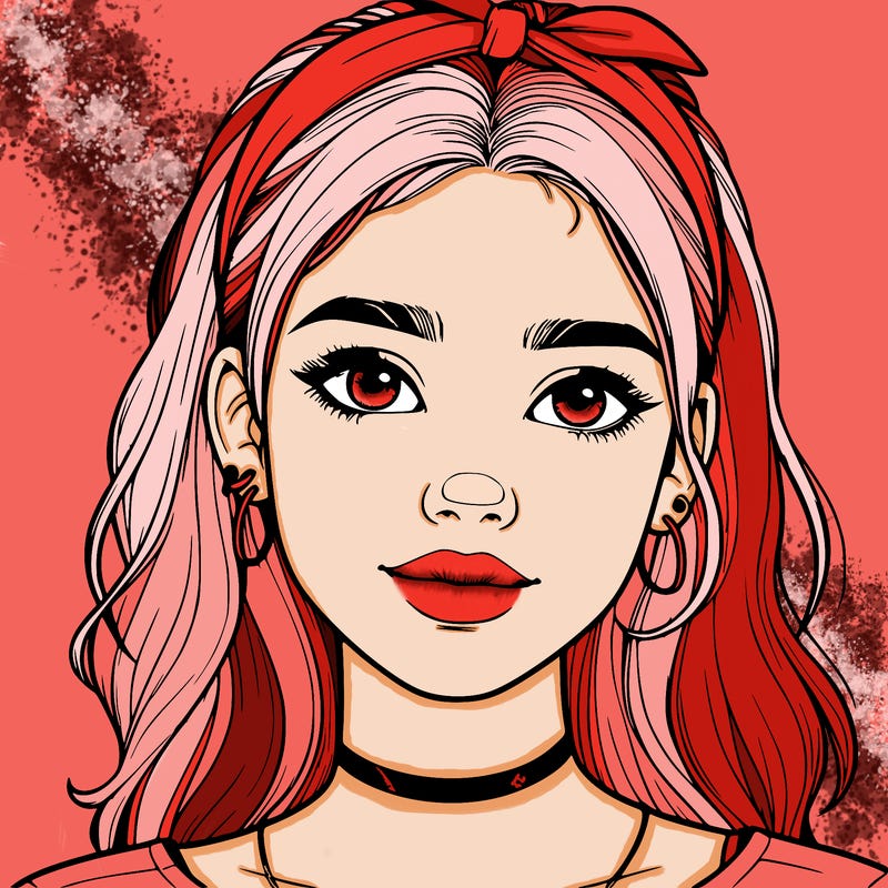 realistic teenage girl