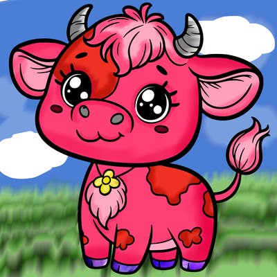 cute cow