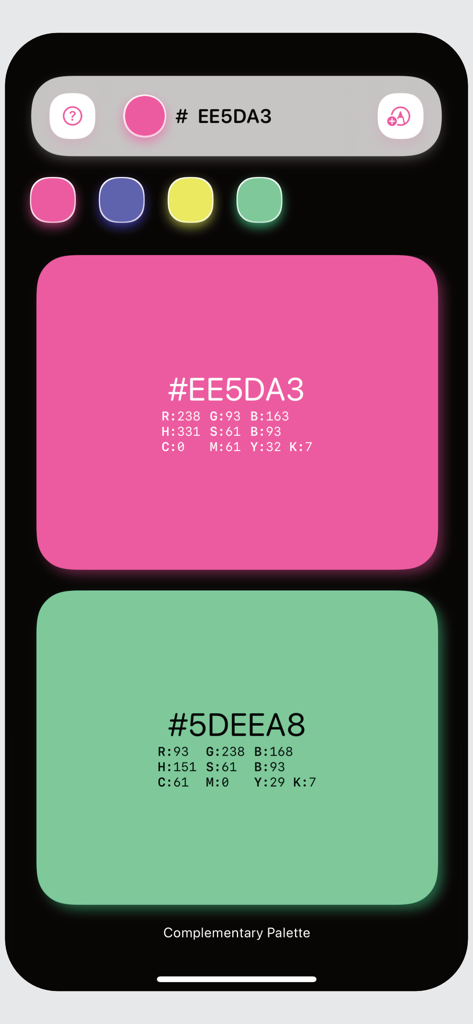 Kulur Color Palettes generator - Graphics & Design App | MWM