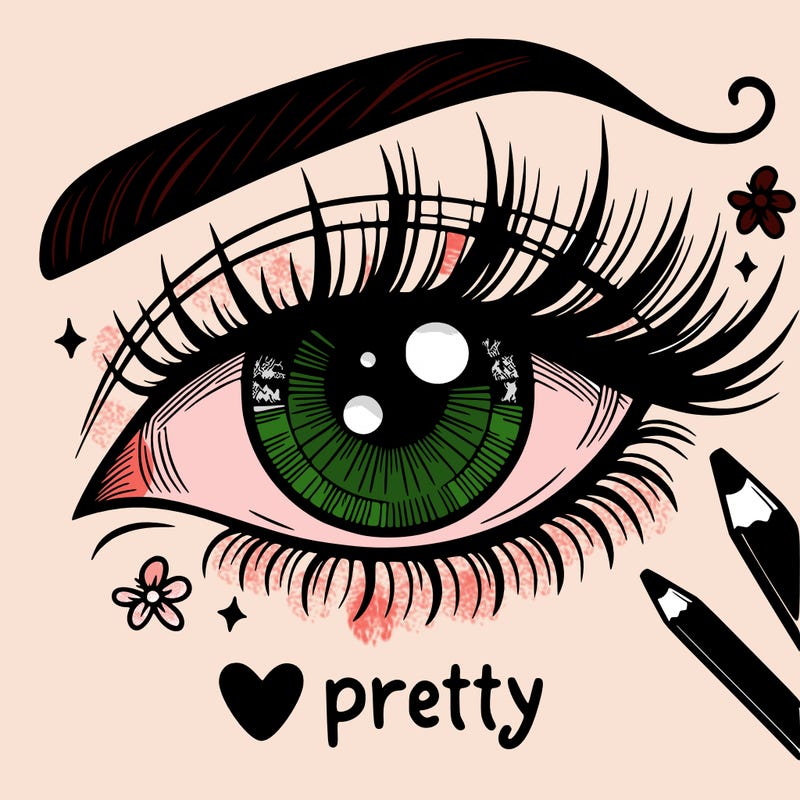 pretty eye