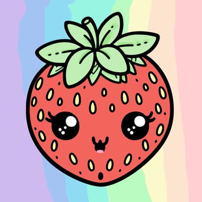 cute strawberry