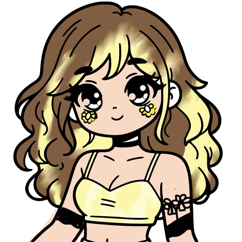 girl in a cute crop top