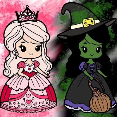 princess as a witch