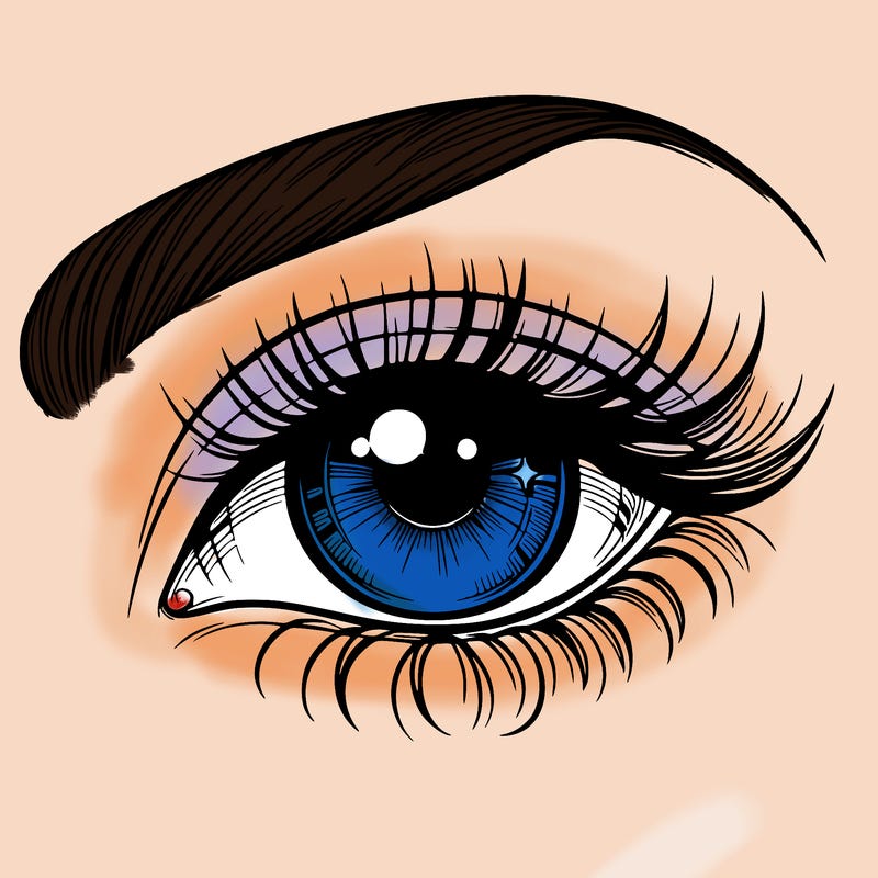 a beautiful eye