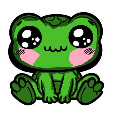 cute baby froggy
