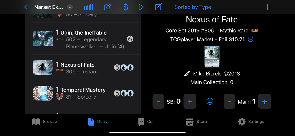 Decked Builder Remastered - Magic The Gathering card details and pricing in Decked Builder Remastered app