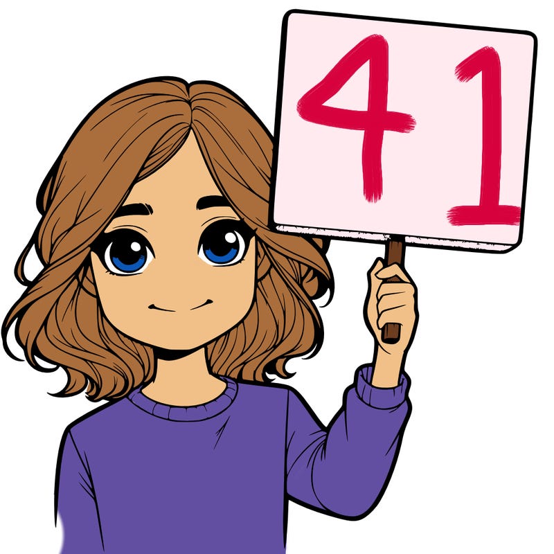 realistic girl holding up a sign