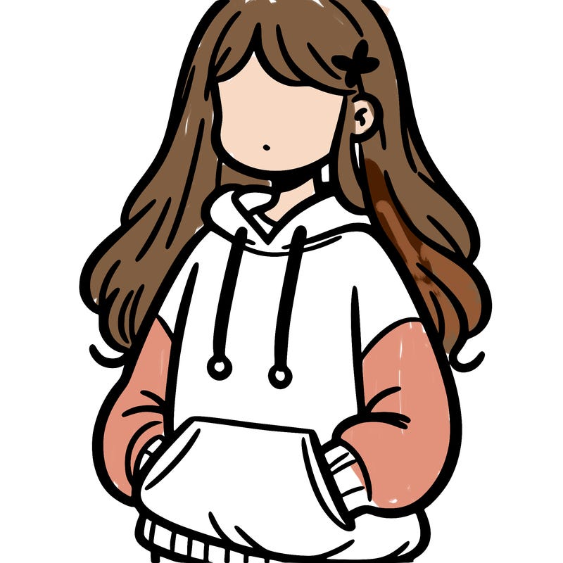 girl in sweatshirt