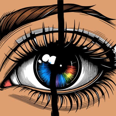 realistic eye