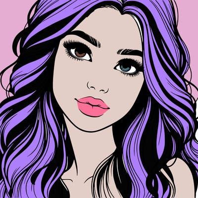 beautiful realistic girl