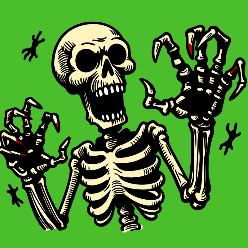 horror skeleton
