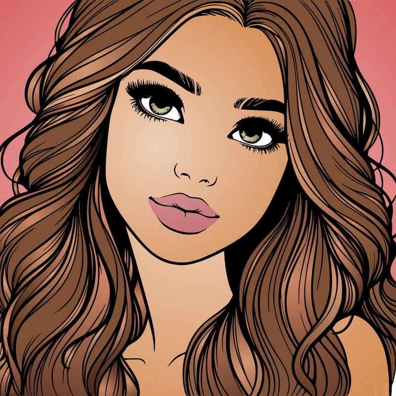 beautiful realistic girl