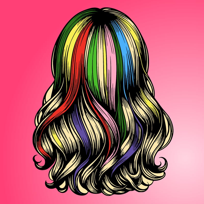 hair relistic  girl