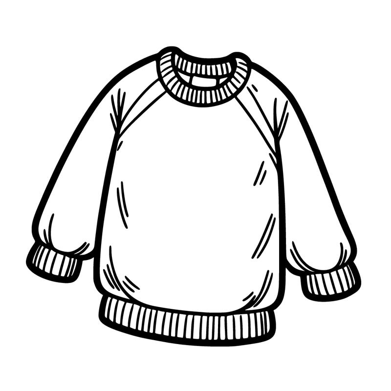 simple sweat shirt