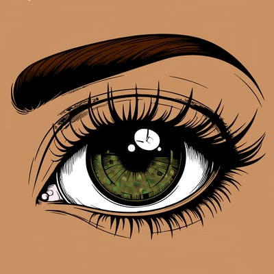 realistic eye