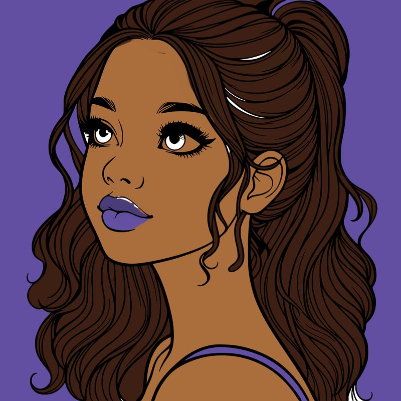 beautiful realistic girl