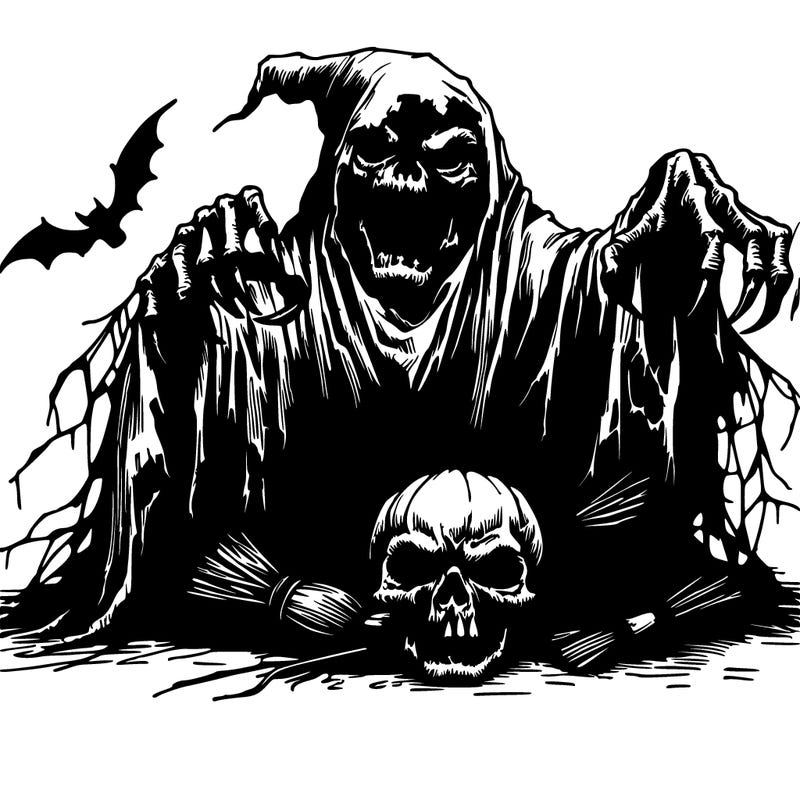 scary halloween realistic