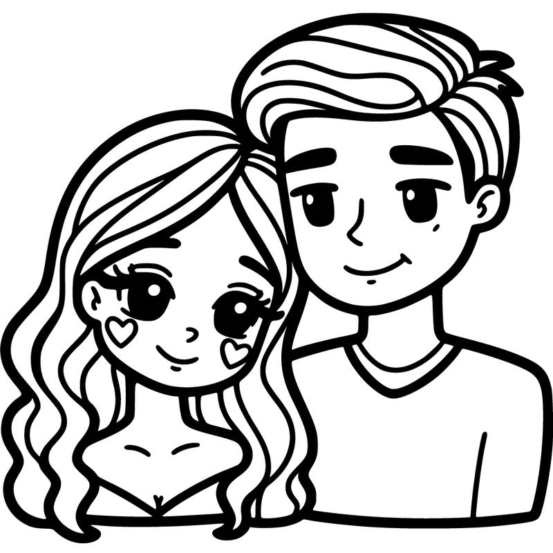 👩🏻‍🦰👨🏼❤️❤️😘