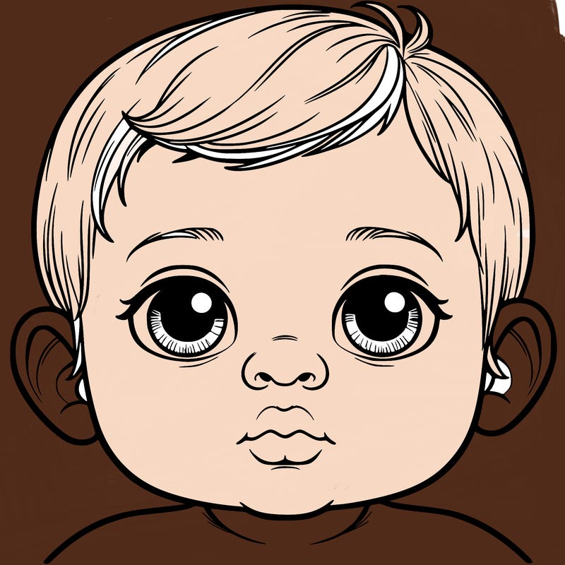 realistic baby