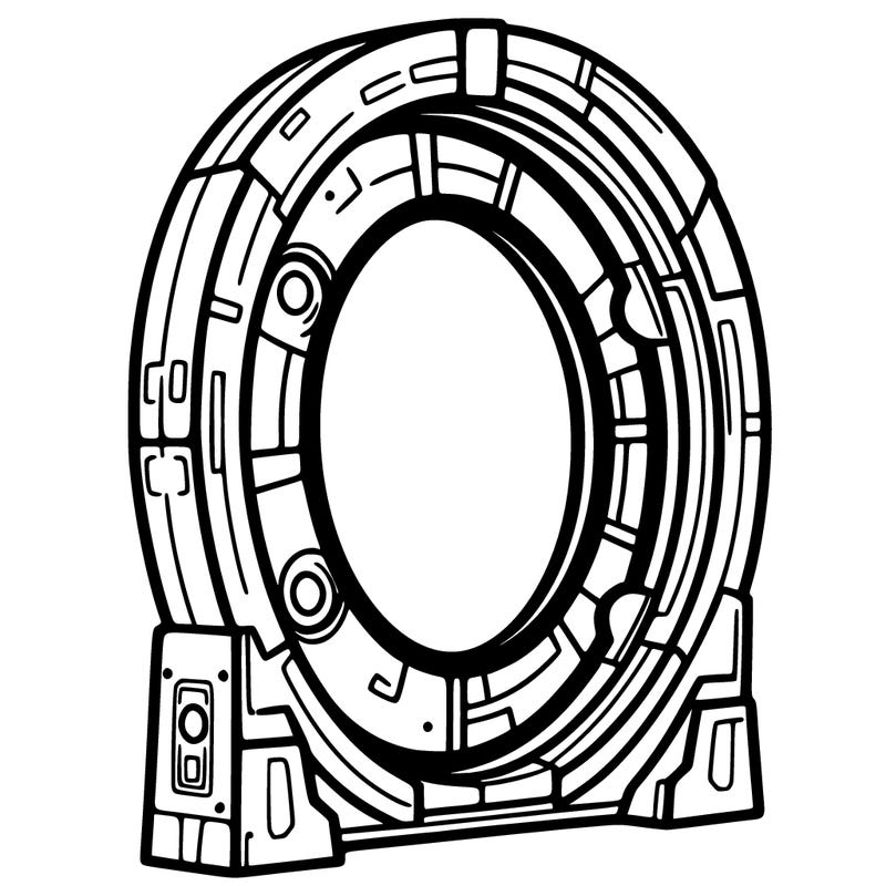 portal door