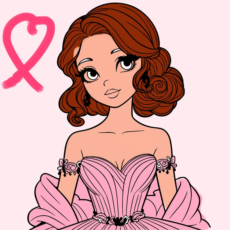 a pretty elegant lady