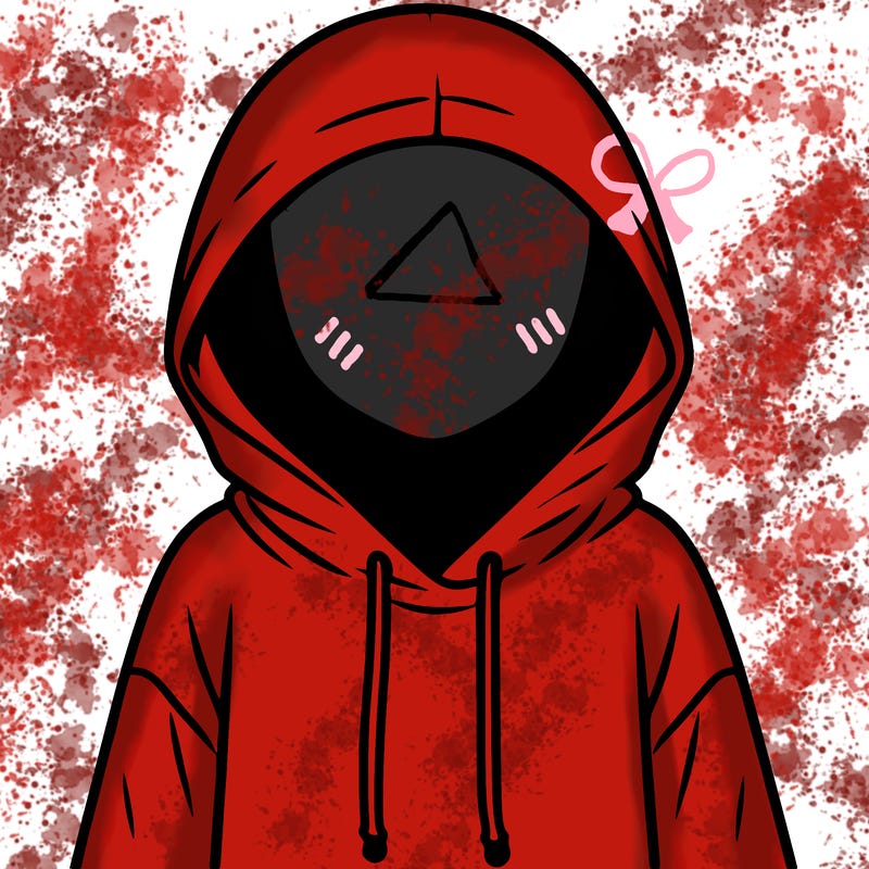 faceless girl in hoodie