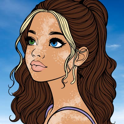 beautiful realistic girl